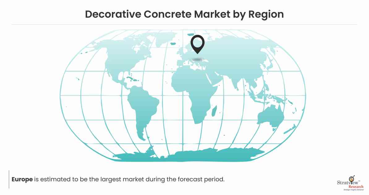 Decorative Concrete Market Region